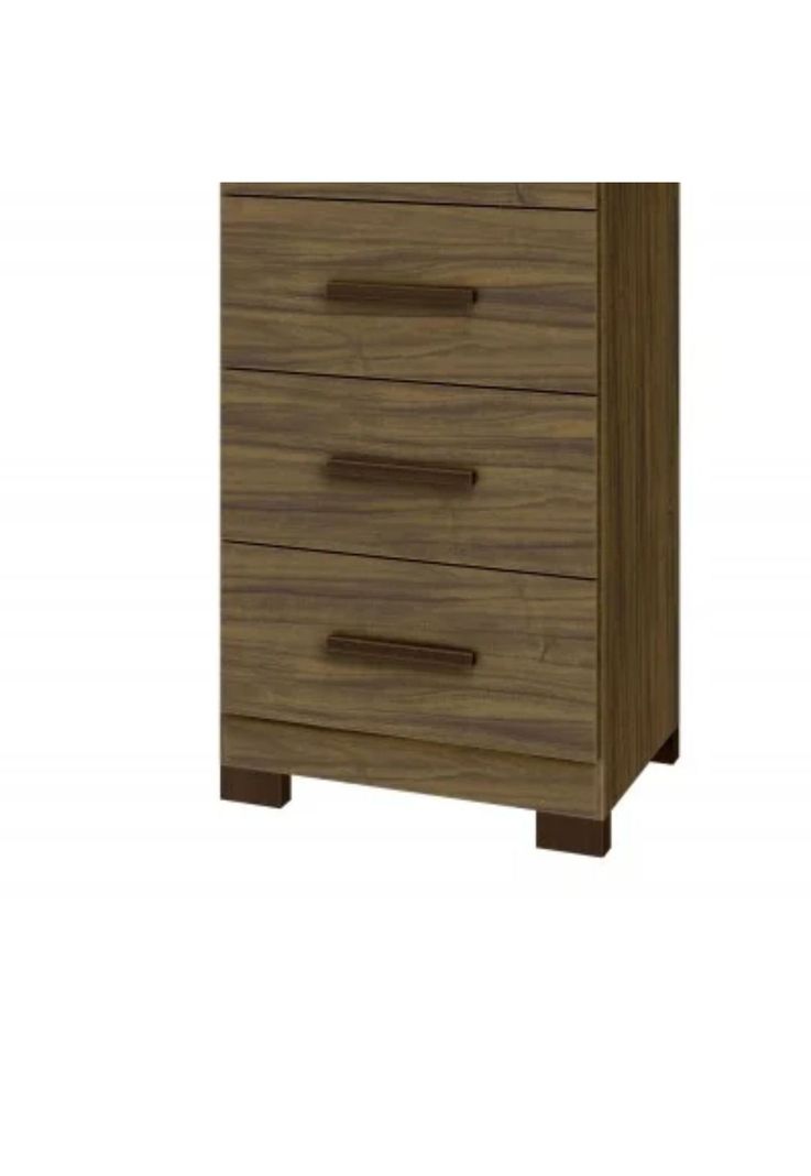 Cómoda Cajonera Madera Nogal Topaz 130x61x46 CM-2