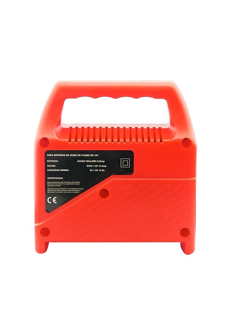 Cargador Batería Auto Moto 6/12 V 6 AMP-2