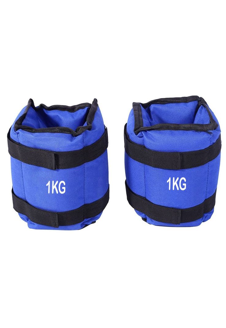 Pesas Deportivas Tobillos Muñeca 2 KG Azul-1