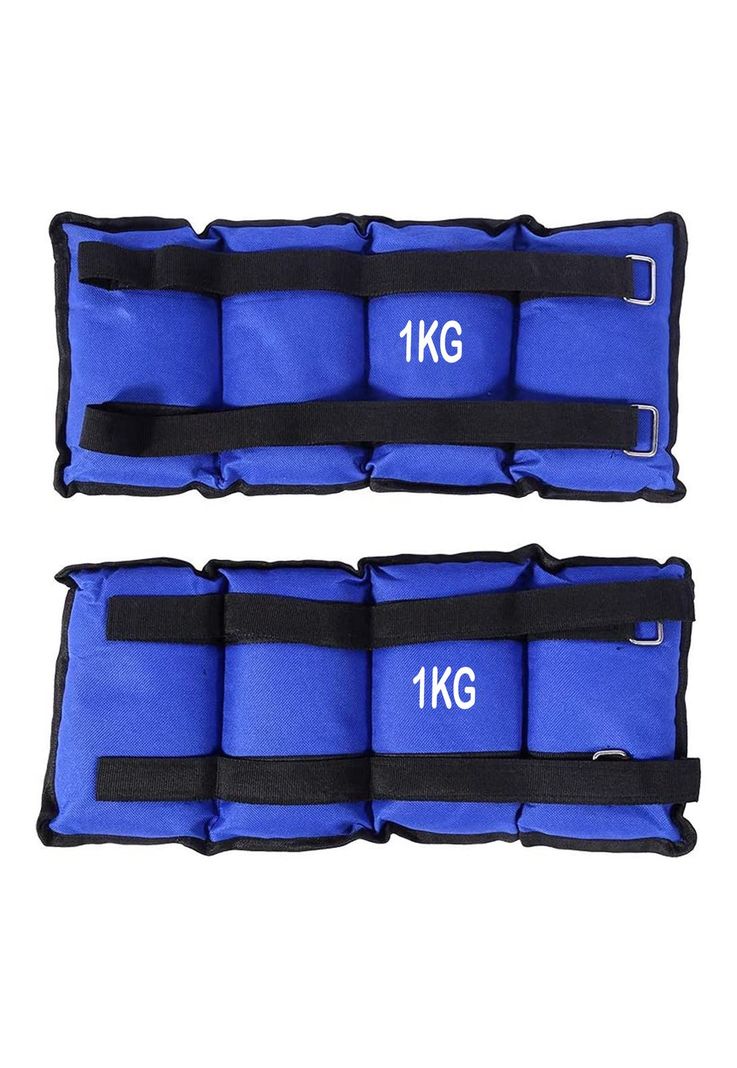 Pesas Deportivas Tobillos Muñeca 2 KG Azul-2