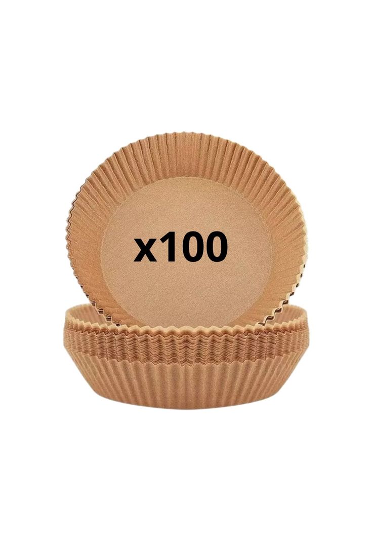 Pack 100 Papeles Circular Freidora Air Fryer Forro Antihaderente-0