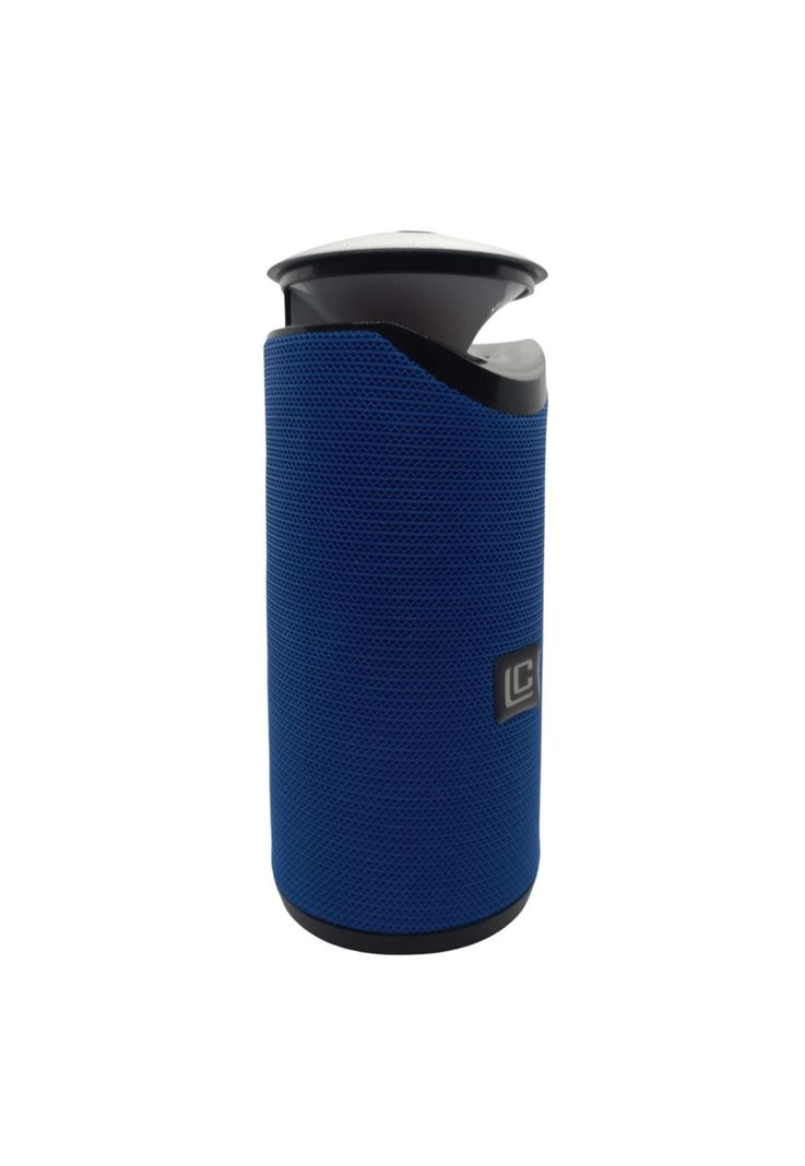 Parlante Bluetooth Recargable Luz RGB/USB/TF/FM Azul-1