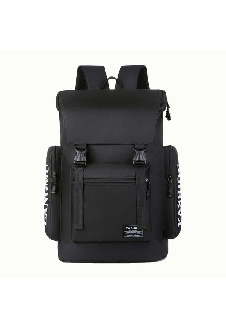 Mochila Maleta Seguridad Antirrobo Impermeable20-40 L Negro-1
