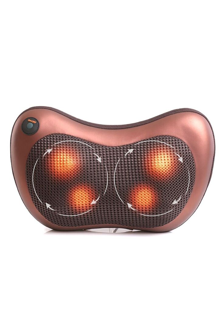 Masajeador Almohada Cojín Eléctrico Lumbar Cuello Piernas-0