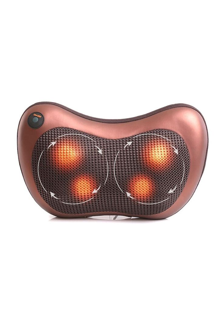 Masajeador Almohada Cojín Eléctrico Lumbar Cuello Piernas-3