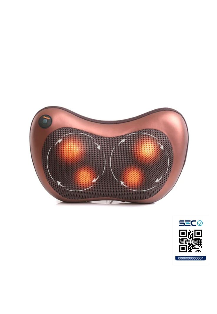 Masajeador Almohada Cojín Eléctrico Lumbar Cuello Piernas-8