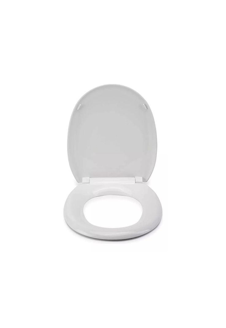 Tapa Baño WC Asiento Inodoro Redondo Universal 6x36x42 CM Blanco-1