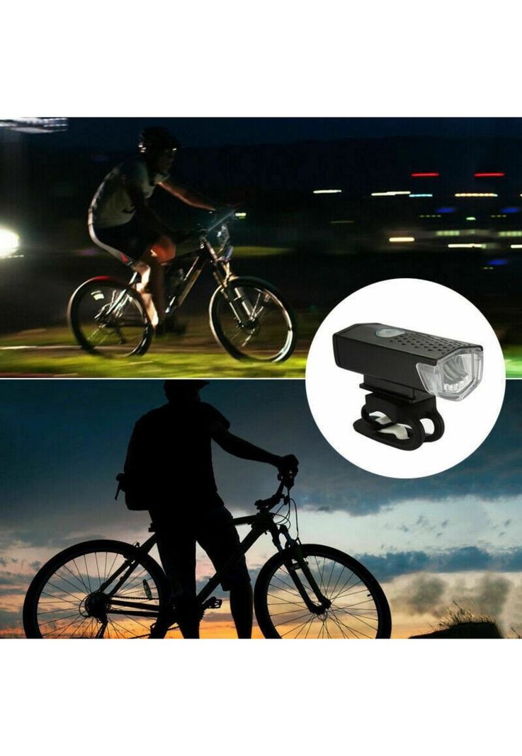 Kit Luces LED Delantera Trasera Bicicleta Recargable-5