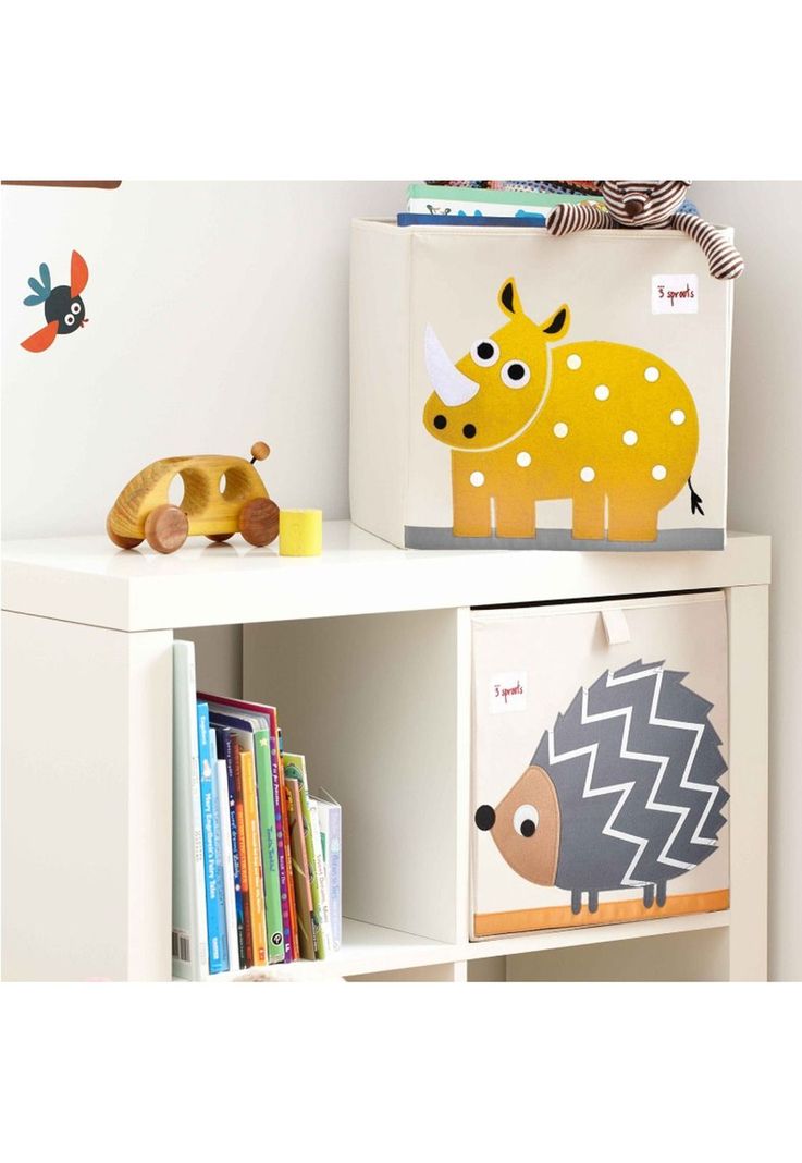 Caja Juguetes Infantil Rinoceronte-3