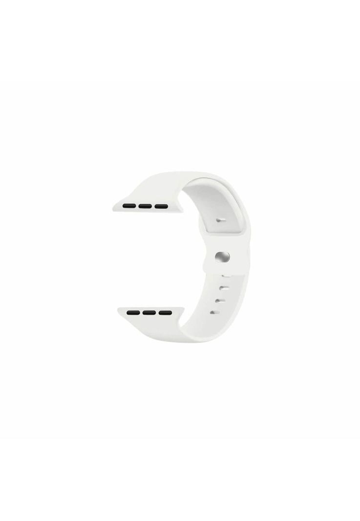 Correa Apple Watch Silicona Blanco S/M 38x40x41 MM-0