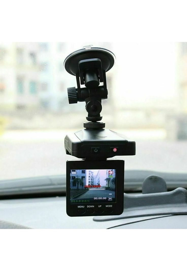 Cámara Seguridad Automóvil DVR Negro-5