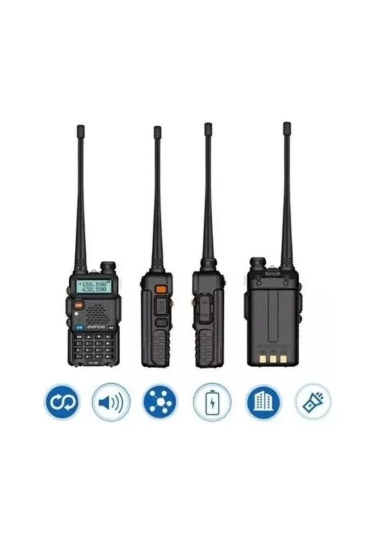 Radio Walkie Talkie Dual Band 128 Canales-3