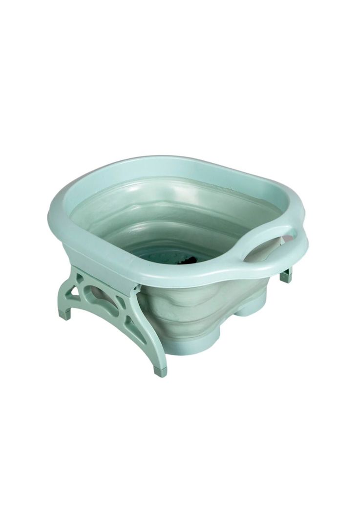 Masajeador Spa Pedicura Pies Plegable Celeste-2