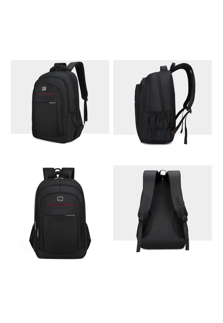 Mochila Notebook Impermeable 60 LT Negro-3