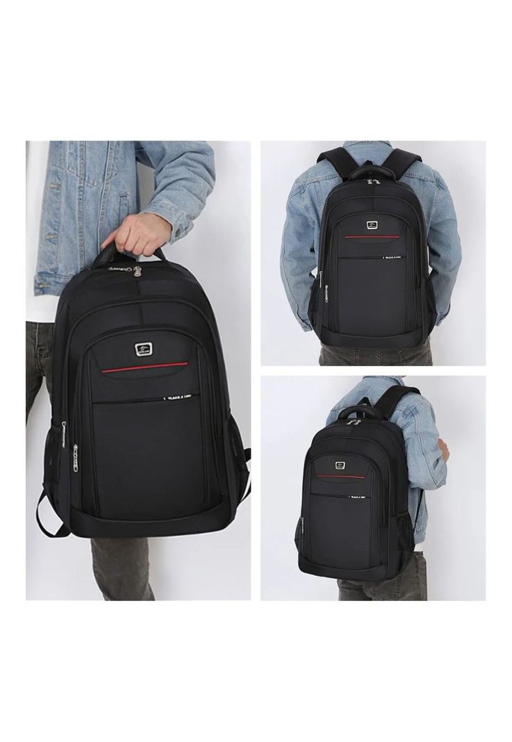 Mochila Notebook Impermeable 60 LT Negro-5