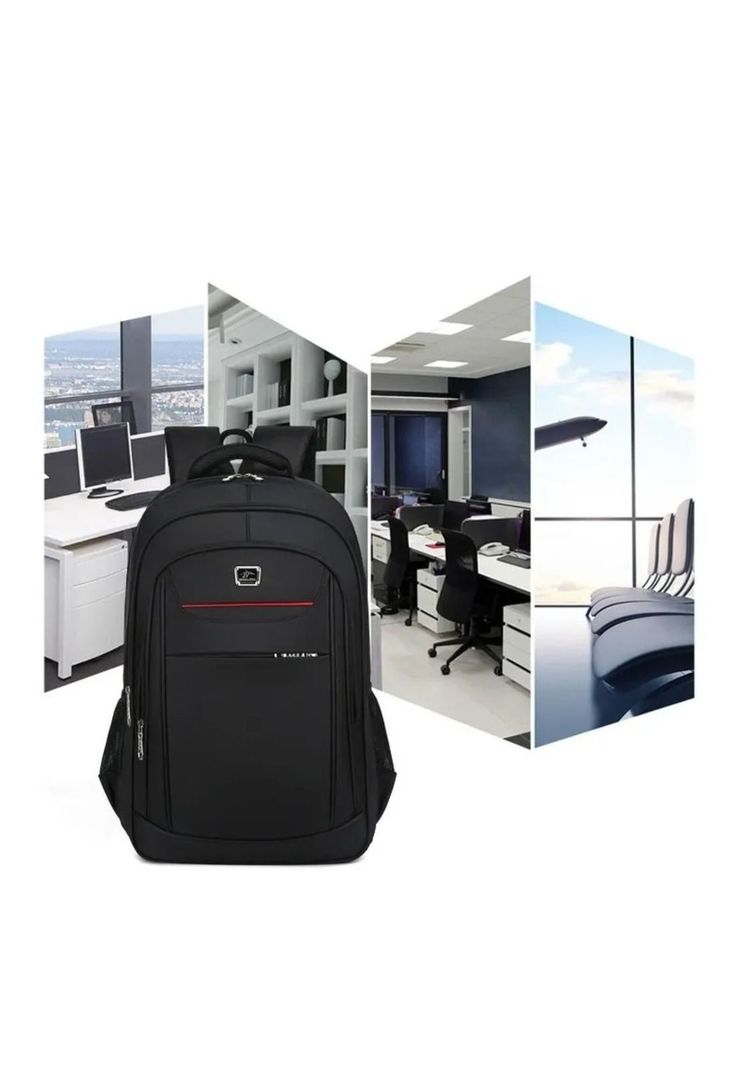 Mochila Notebook Impermeable 60 LT Negro-6