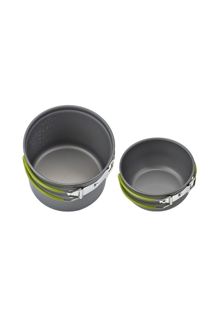 Set 5 Piezas Ollas Cubierto Pegables Ultraligero Camping-2