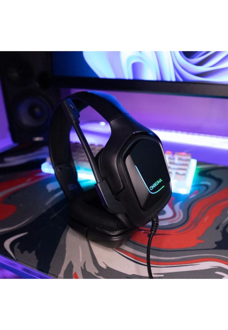 Audífonos Gamer Retroiluminado LED 3.5 MM Conector Estéreo + USB-4