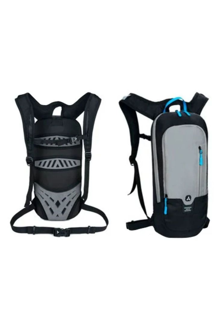 Mochila Hidratación Deportes Trecking Ciclista 2 LT Gris-2