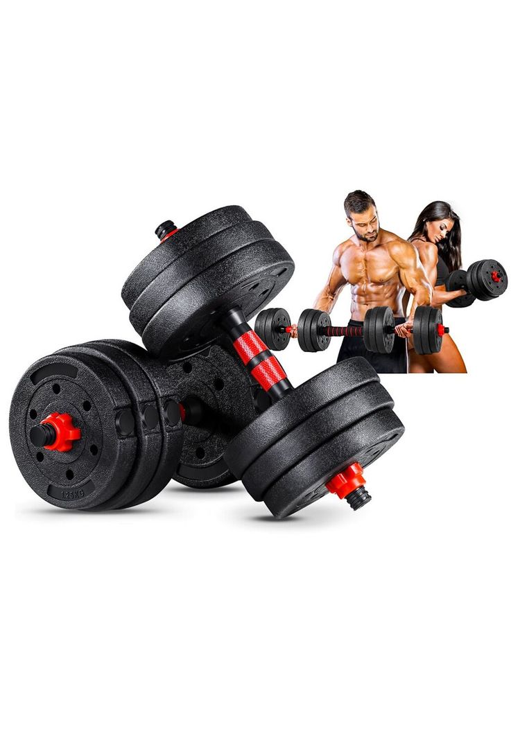 Par Mancuernas GYM Entrenamiento Fitness 20 KG-4