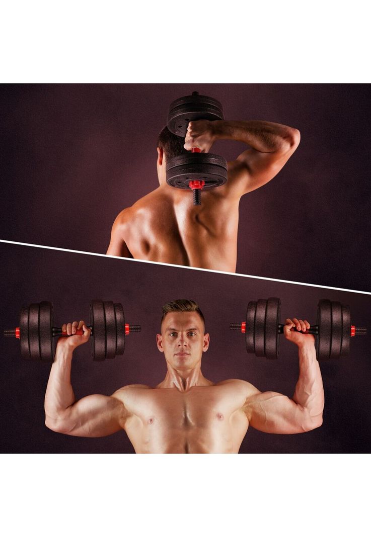 Par Mancuernas GYM Entrenamiento Fitness 20 KG-5