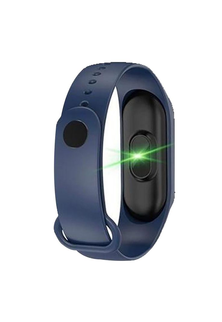 Reloj Inteligente Smart Band Bluetooth Azul-3