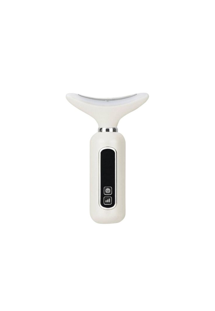 Masajeador Reductivo SkinCare Cuello Rostro Ultrasónico Blanco-0