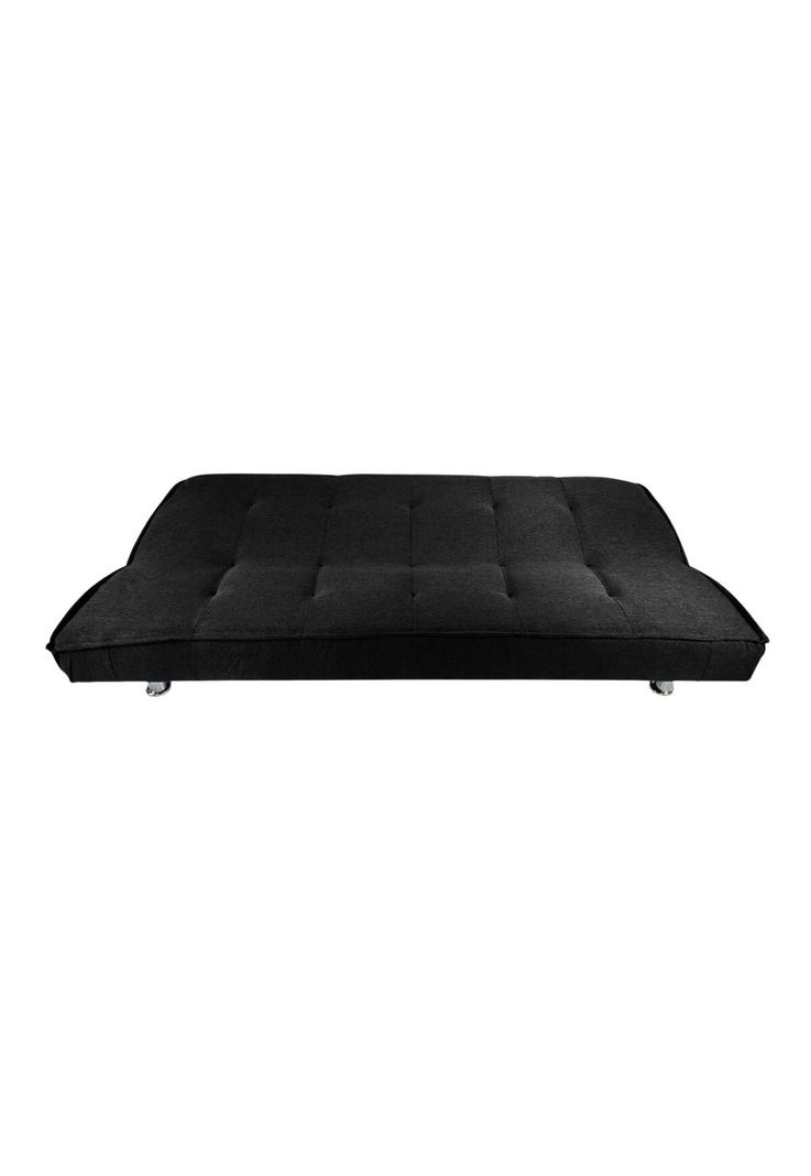 Futón Sofá Cama Ajustable 170x50x40 CM Negro-4