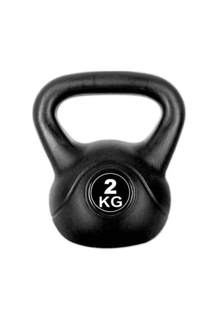 Pesa Kettlebell Mancuerna Rusa Mango Vinilo 2 KG-0