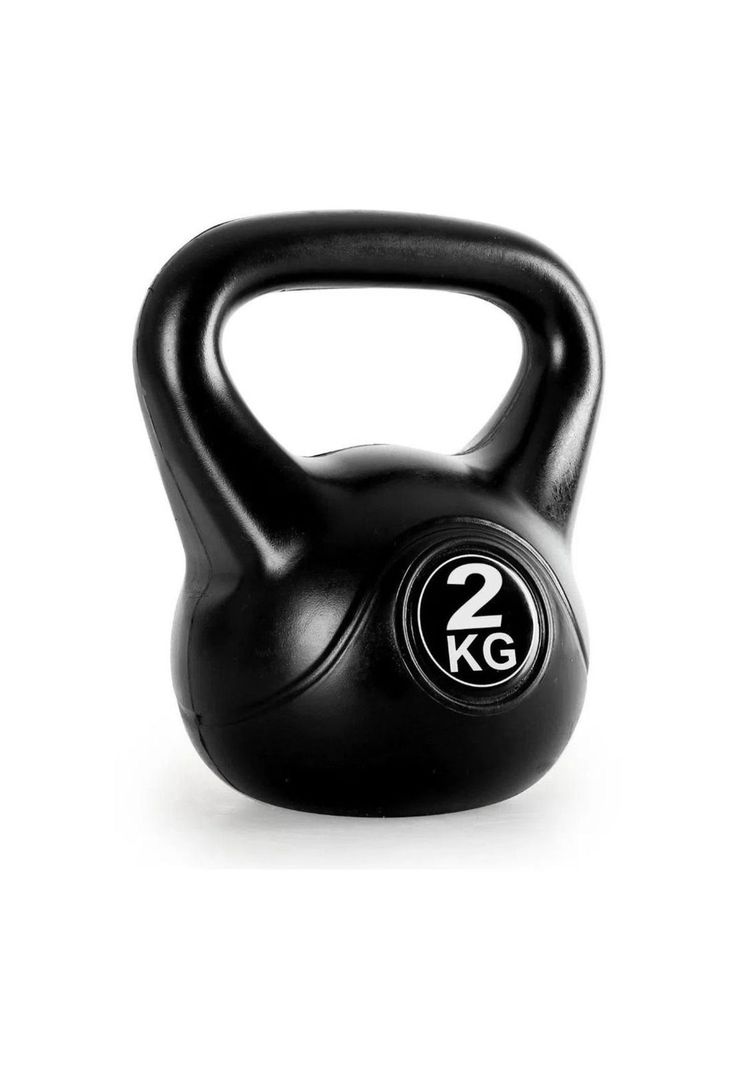 Pesa Kettlebell Mancuerna Rusa Mango Vinilo 2 KG-1