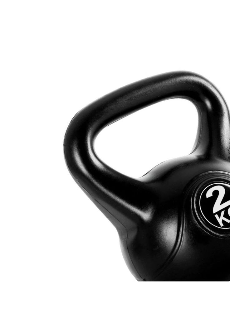 Pesa Kettlebell Mancuerna Rusa Mango Vinilo 2 KG-2