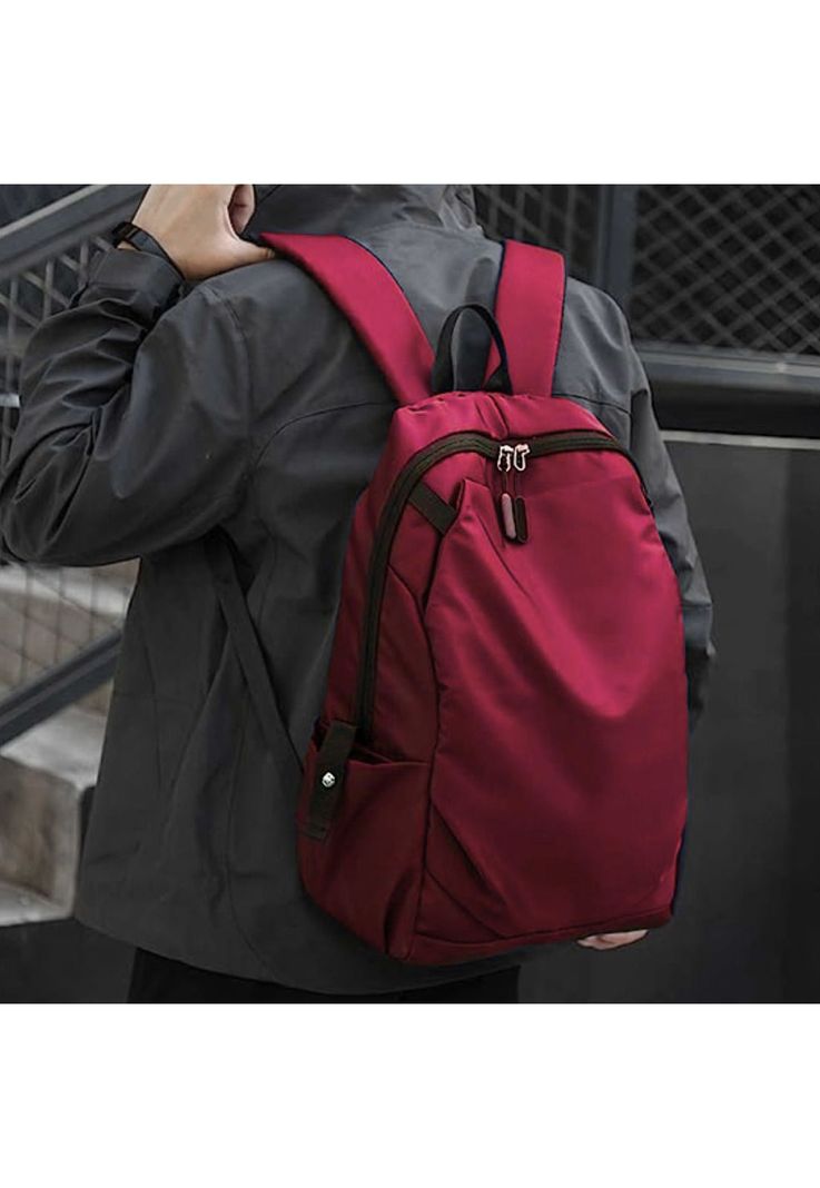 Mochila Deporte Escolar Urbana Antirrobo 45 LT Rojo-3