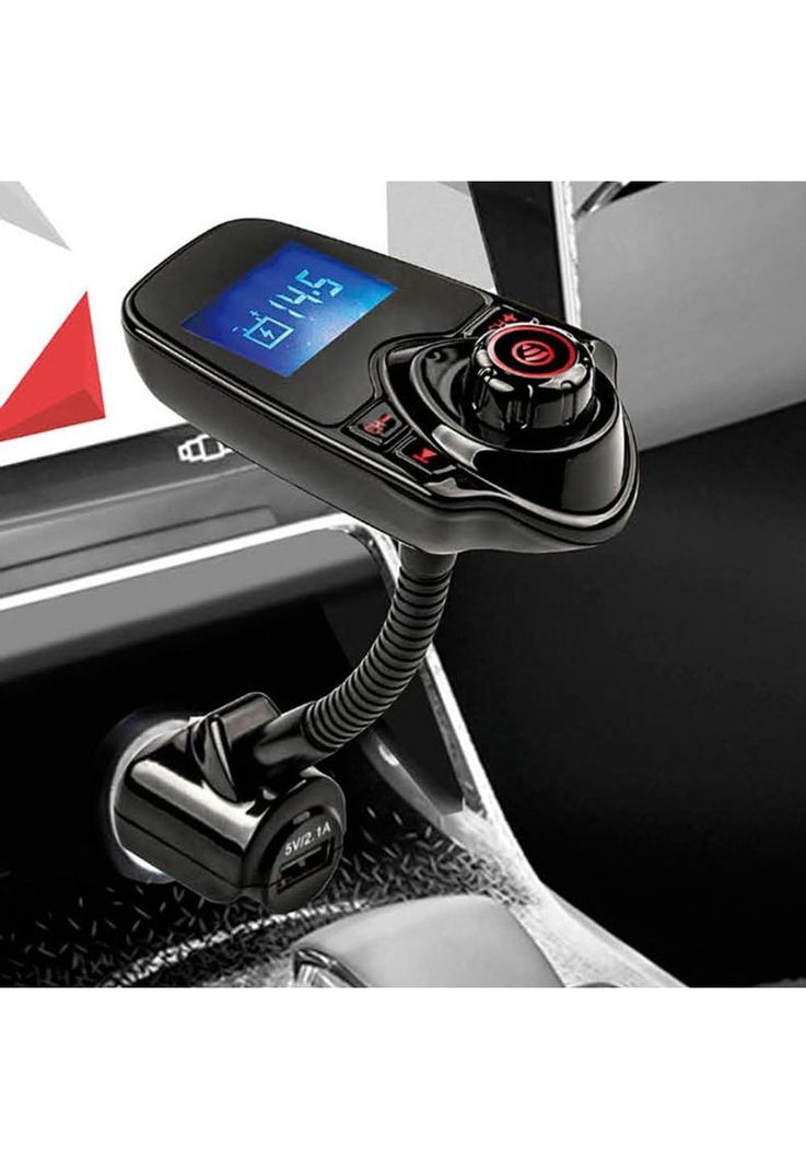 Reproductor MP3 Transmisor FM Inalámbrico Automóvil Manos Libre-4