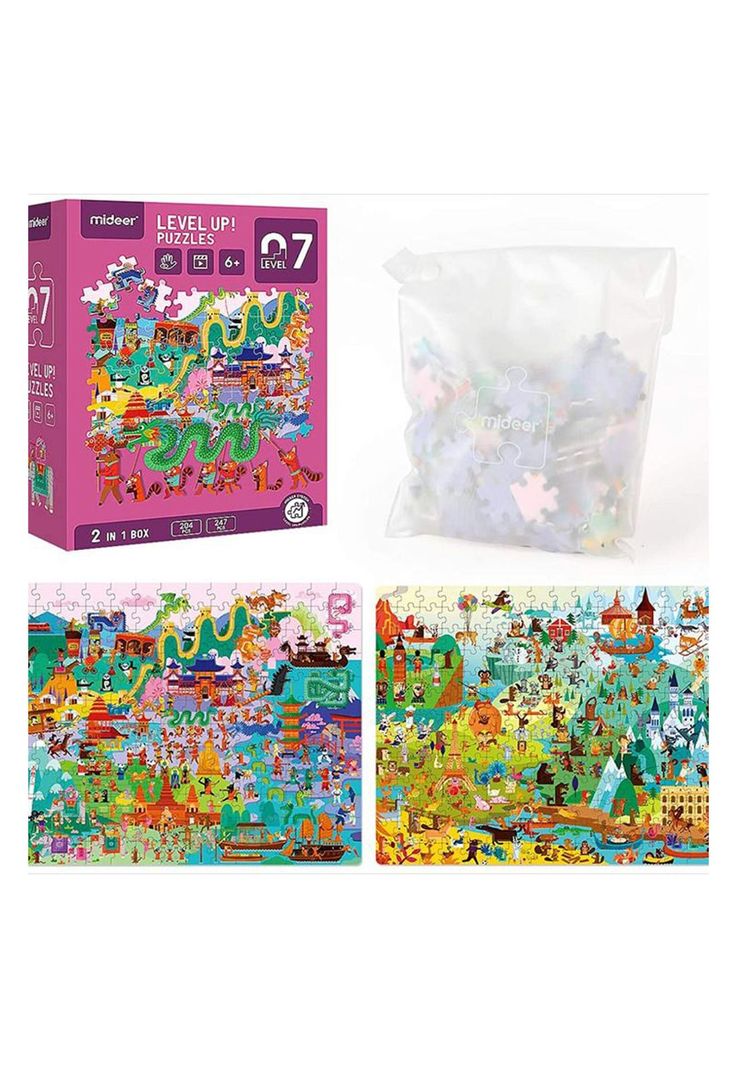 Puzzle Rompecabezas Infantil 2 en 1 Nivel 7 China Imperial-2