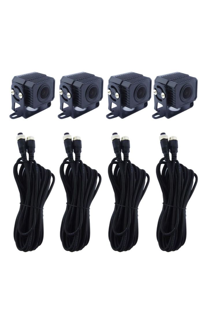 Kit 4 Cámaras Seguridad Camión DVR 7 HD-1