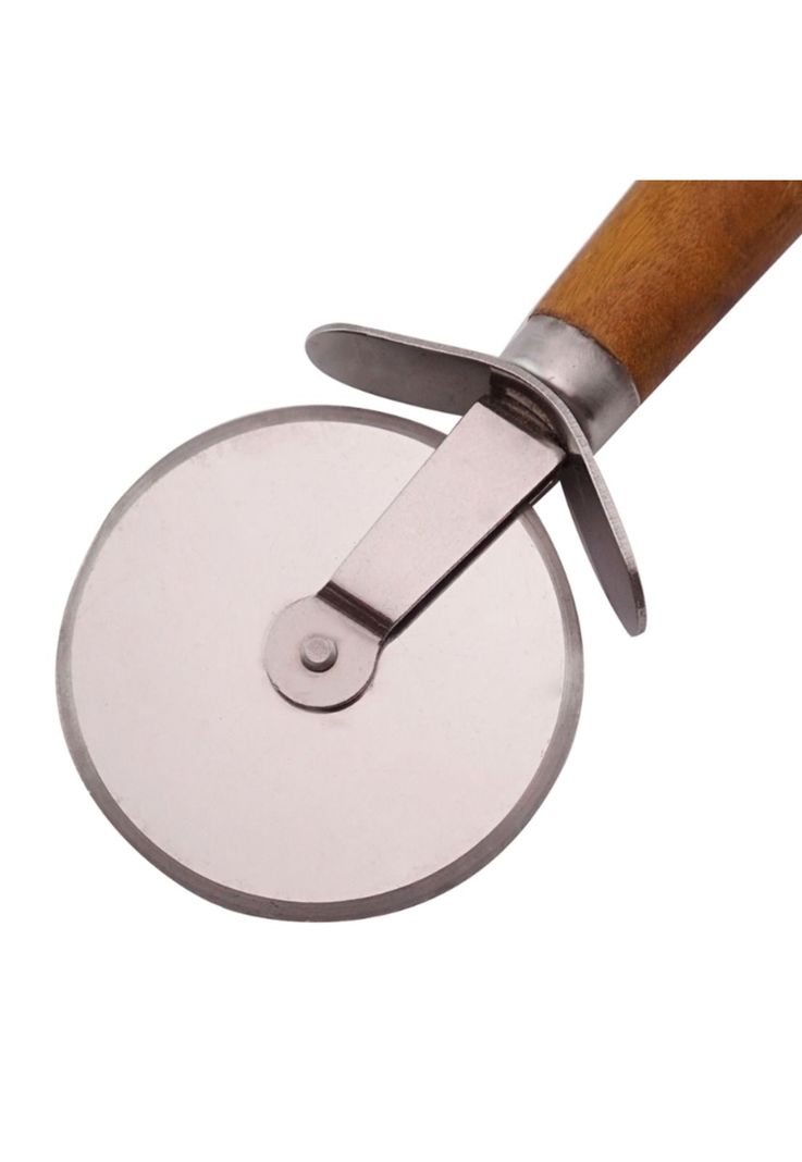 Cortador Rueda Masas Pizzas Acero 20 CM-1