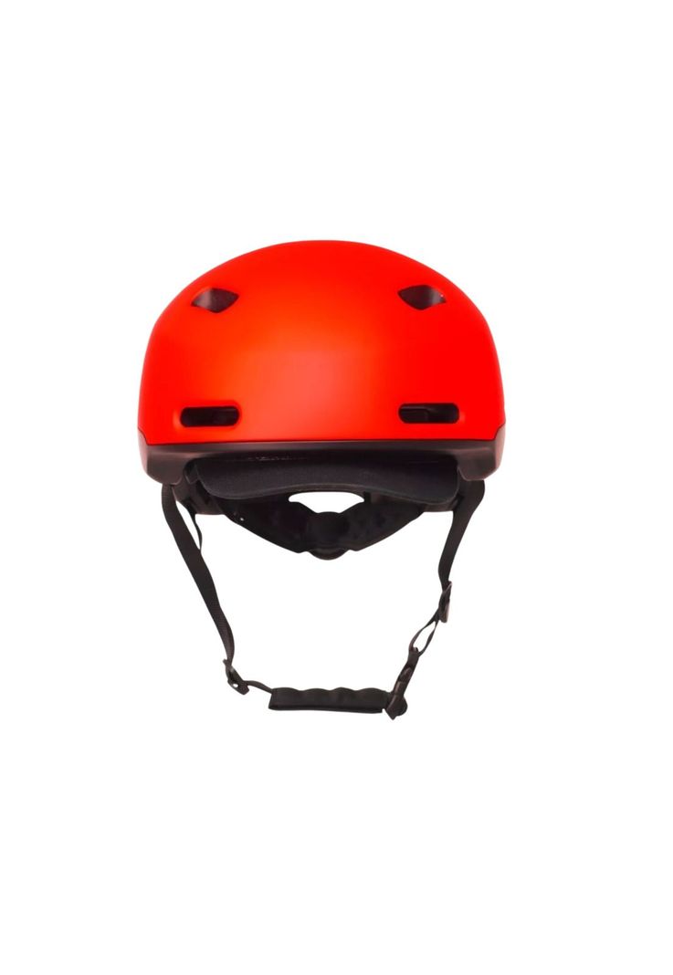 Casco Bicicleta City Visera Profesional M Naranjo-1