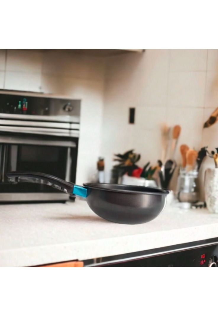 Wok Sartén Teflón Cocina 14 CM-4