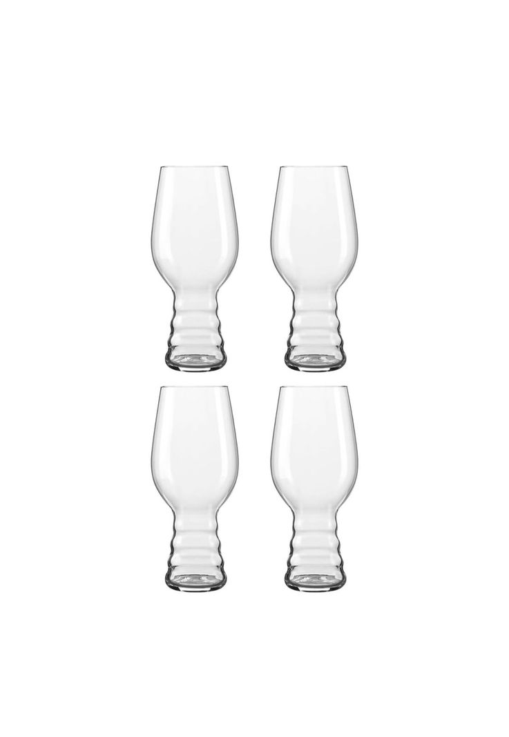 Set 4 Vasos Cerveceros Vidrio Múnich 500 ML-0