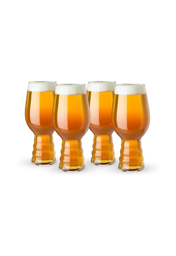 Set 4 Vasos Cerveceros Vidrio Múnich 500 ML-1