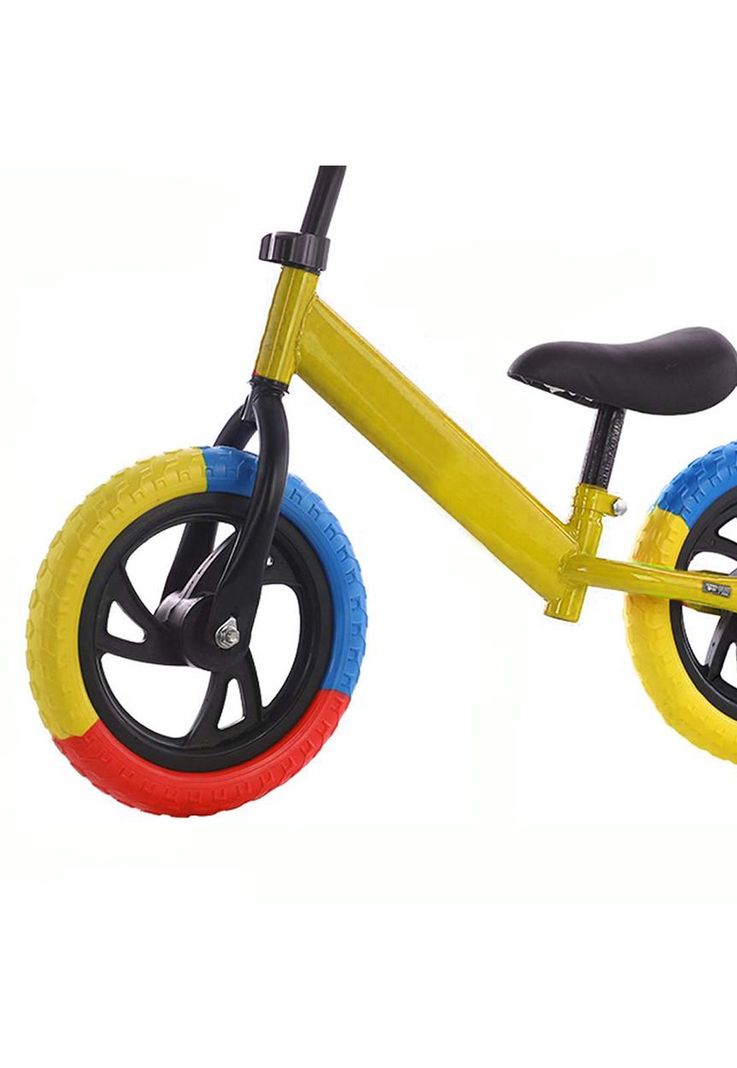 Bicicleta Equilibrio Sin Pedales Infantil Aprendizaje Amarilla-2