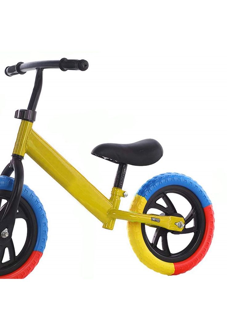 Bicicleta Equilibrio Sin Pedales Infantil Aprendizaje Amarilla-3