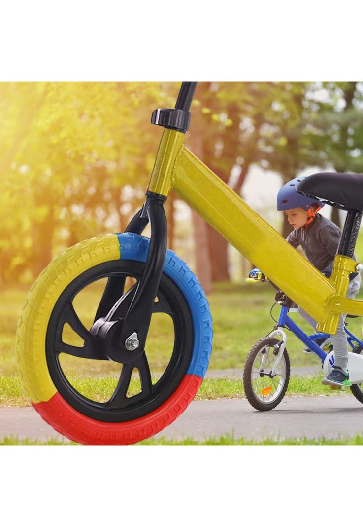 Bicicleta Equilibrio Sin Pedales Infantil Aprendizaje Amarilla-5