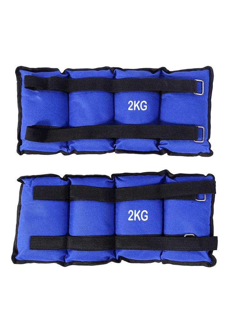 Pesas Deportivas Tobillos Muñeca 4 KG Azul-1