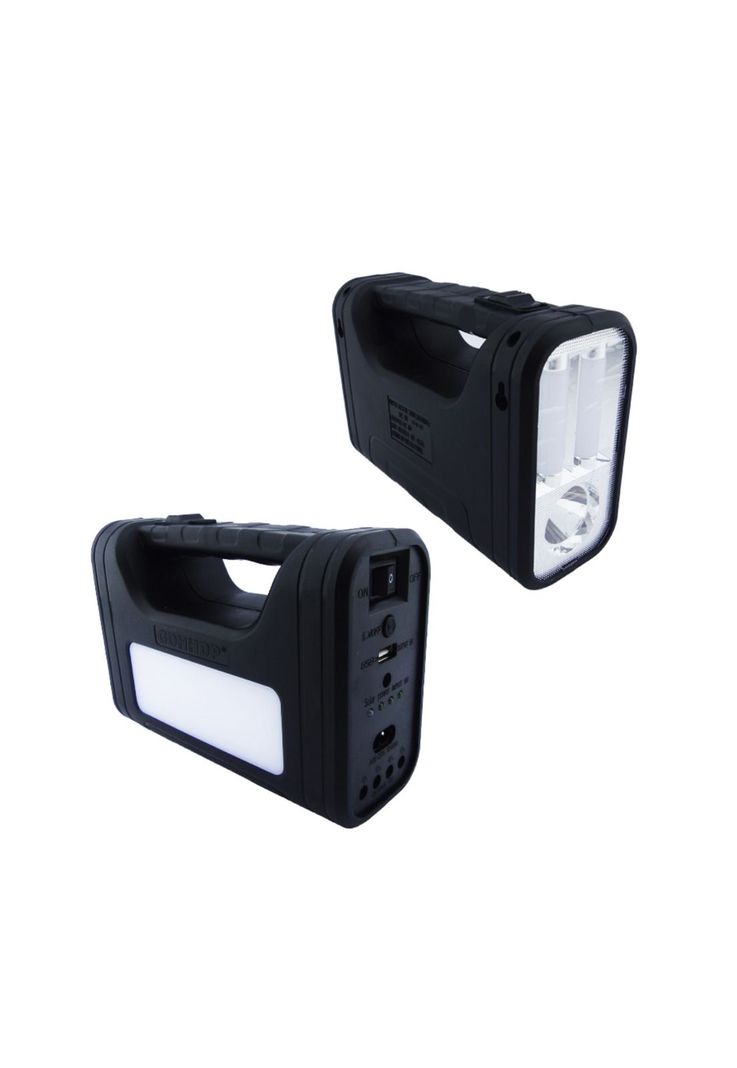 Kit Solar Portátil Recargable Incluye 3 Ampolletas + Cable 4 En 1-3