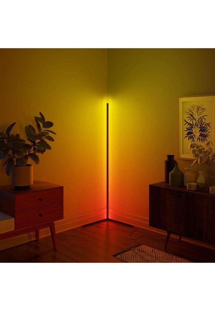 Lámpara Pie LED RGB Control Remoto 130 CM-2
