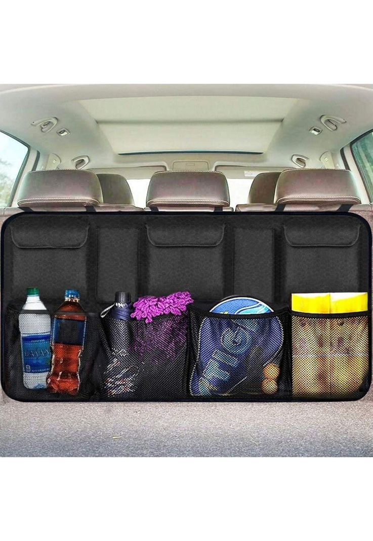 Organizador Asiento Automóvil Colgante Multiuso 90x47x8 CM-4