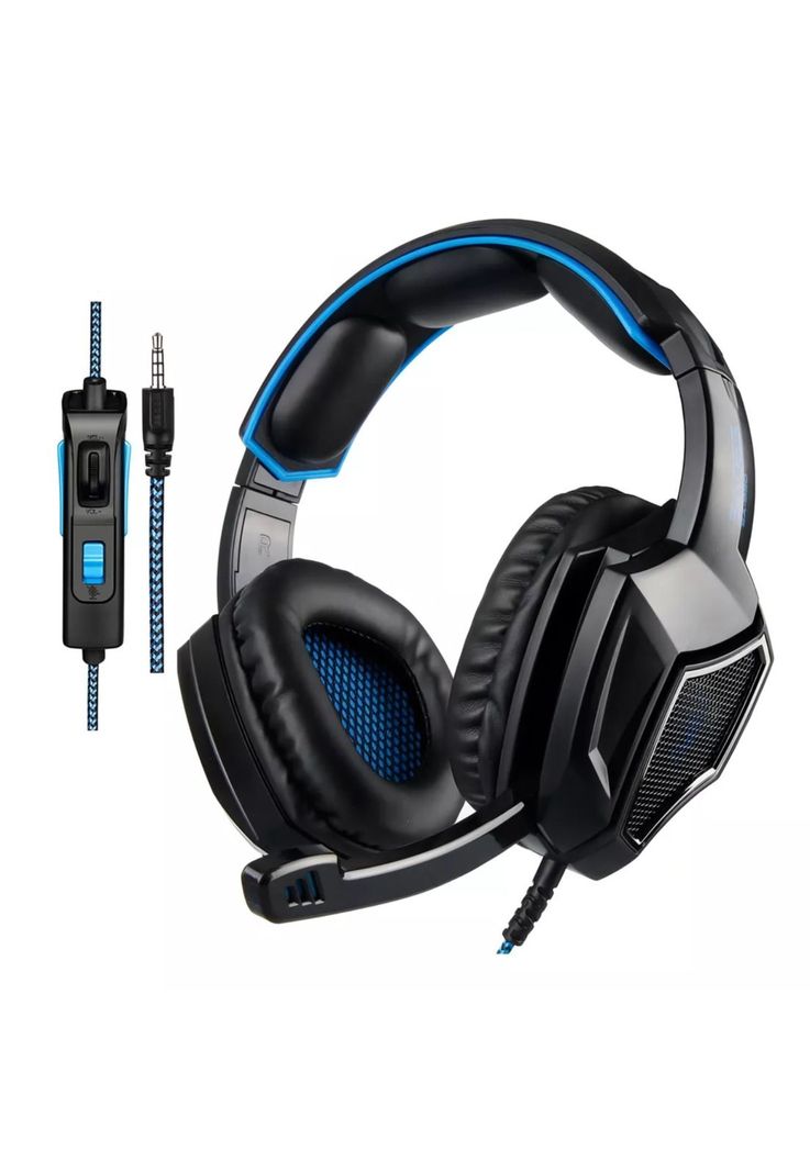 Base Soporte Audífonos PRO Gamer Azul-4