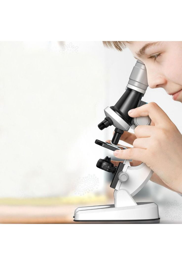 Microscopio Educativo Juguete Niños Kit Accesorios-6