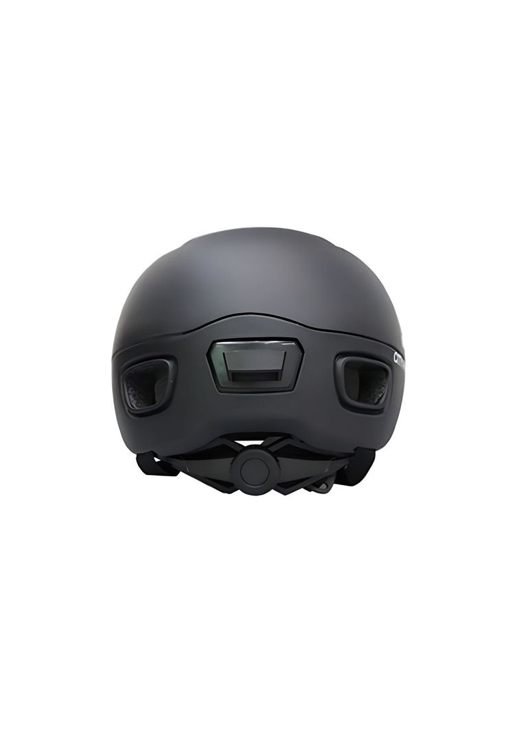 Casco Bicicleta City Visera Profesional L Negro-2